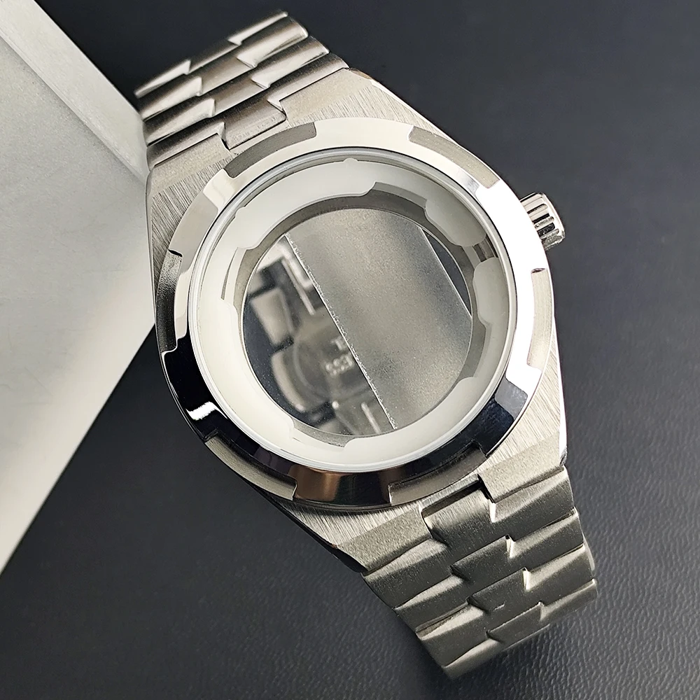 8215 Gehäuse 43mm Uhrenbox Passend für M8215/82 Serien Uhrwerke Uhrenzubehör 8215 Zifferblatt 8215 Zeiger Uhrenteile Uhren für Herren – Detail 1