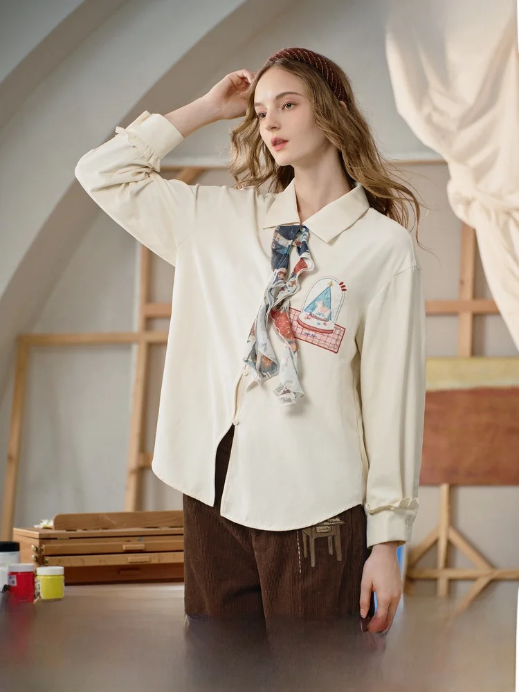 

Художественное длинное платье с отстегивающимся дизайном в стиле пэчворк, с принтом и вышивкой в стиле Ван Гога, осень 2025...