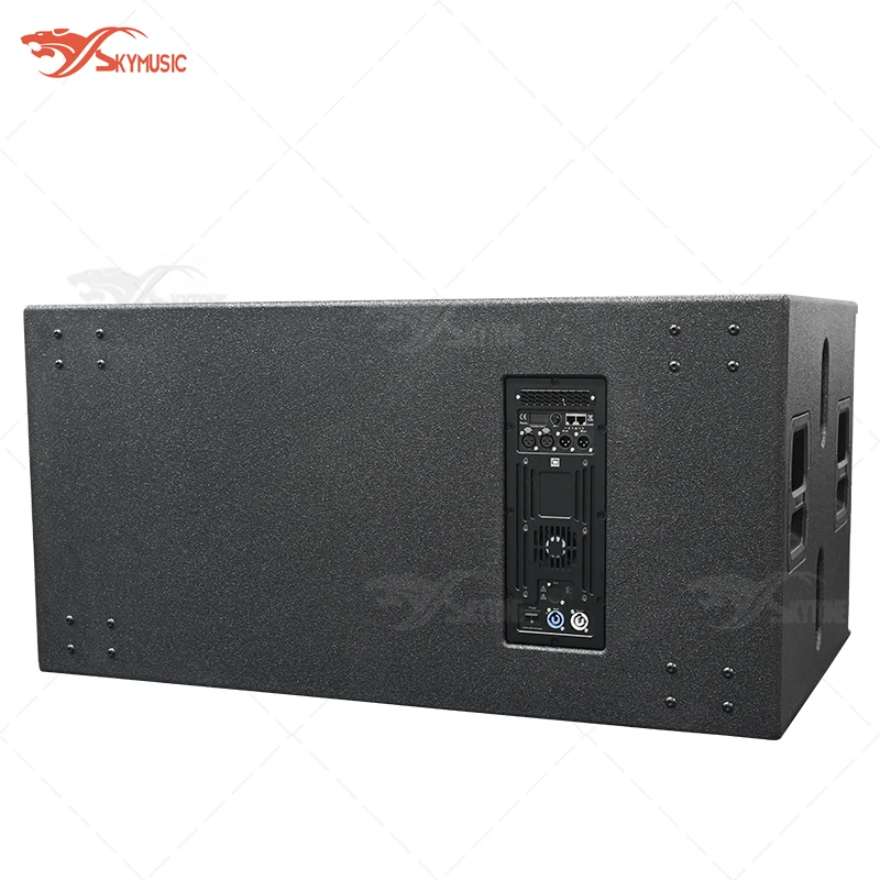 Dual 18 Inch Subwoofer  Passive Active Speaker Professional Audio Sound System Speakers Dj Equipment Professional