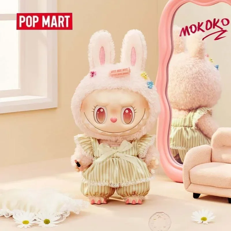 POPMART THE MONSTERS MOKOKO WAKE UP Serie Vinyl-Plüsch-Blindbox Überraschungsbox Actionfigur Überraschungstüte Sammlermodell Puppe Geschenk