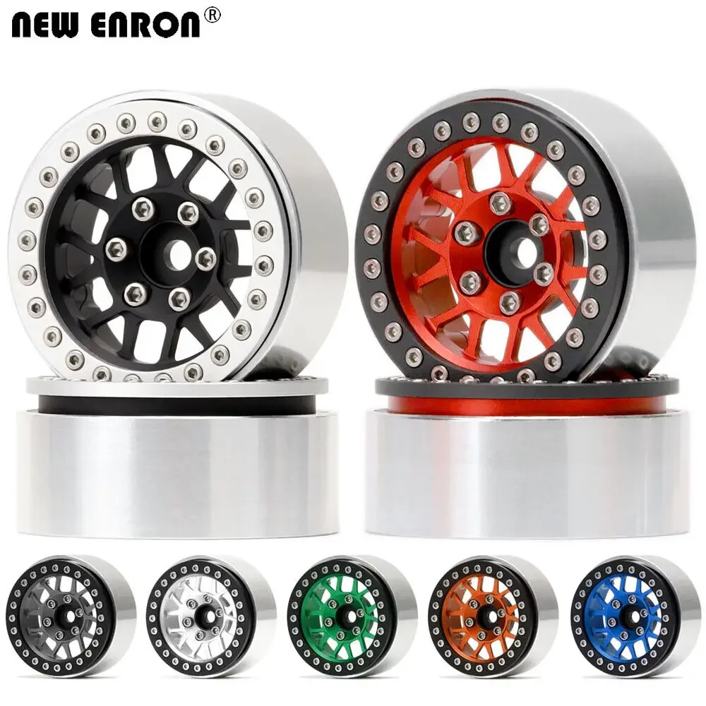 

NEW ENRON CNC 1.9" Aluminium Beadlock Wheel Rim for RC 1/10 Axial SCX10 D90 TRX4 CC01 MST