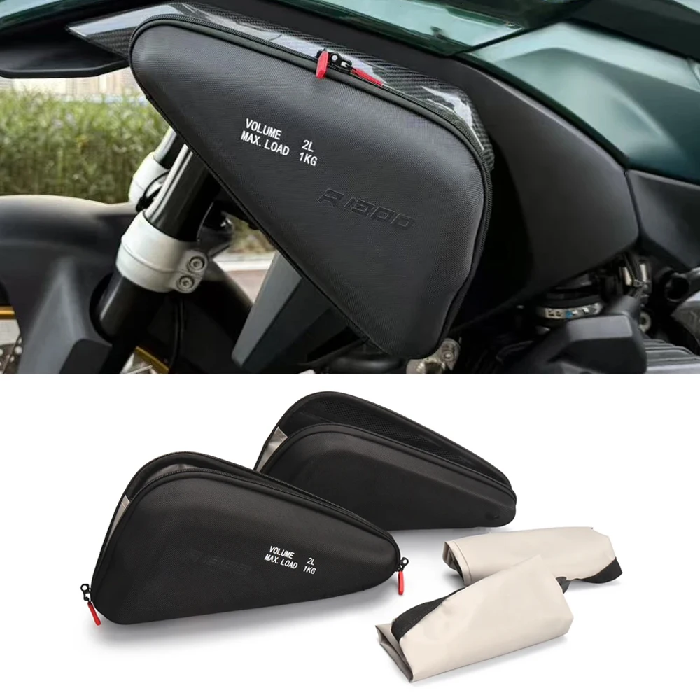 

Motorcycle Accessories R1300GS Fairing Left Right Radiator Cowl Bags Waterproof For BMW R 1300 GS GS1300 R1300GS 2023 2024 2025