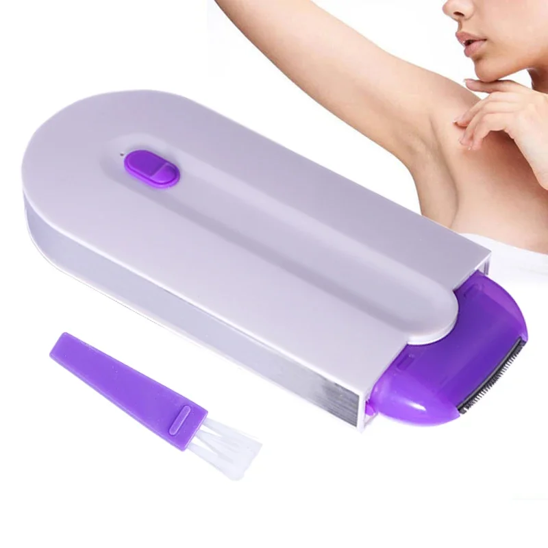 Professional Painless Skin Touch Tactile Hair Trimmer For Women Face Leg Bikini Hand Body Electric Shaver Hair Removal Epilator