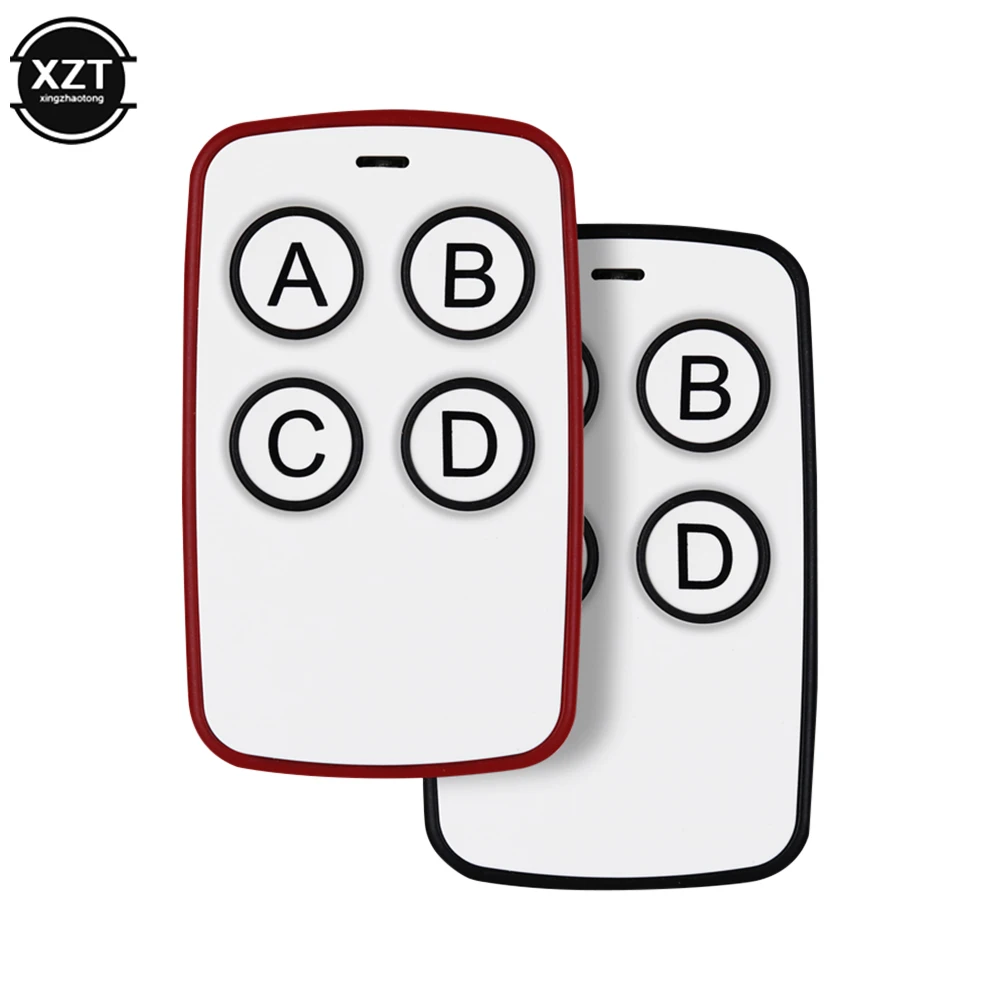 433MHz Remote Control AK-K210605 Copy/Learning 4 Keys Buttons Gate Garage Door ON/OFF Switch Controller For Smart Home/Lamp/Car