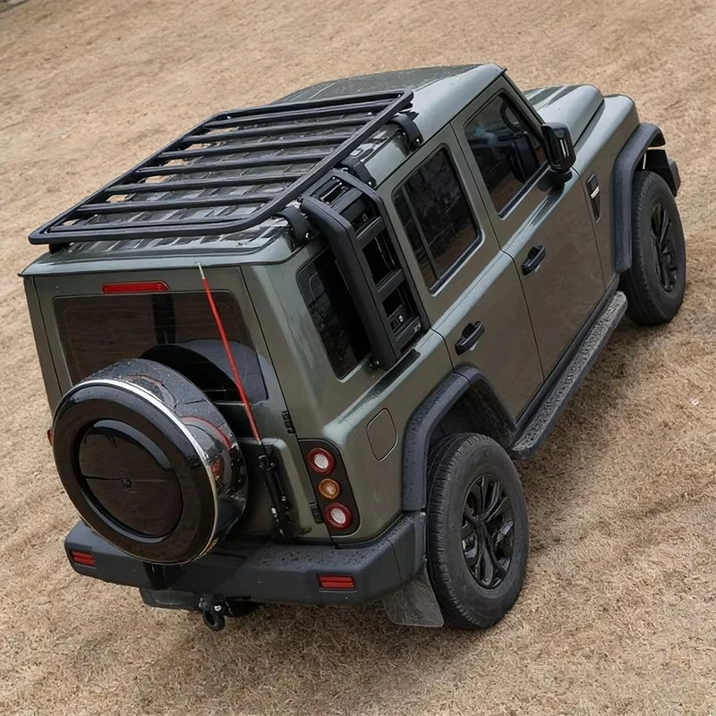 Cross bar Frame Guality Aluminum 4x4 Luggage bar Car Roof Rack Roof Luggage Basket for Beijing 212