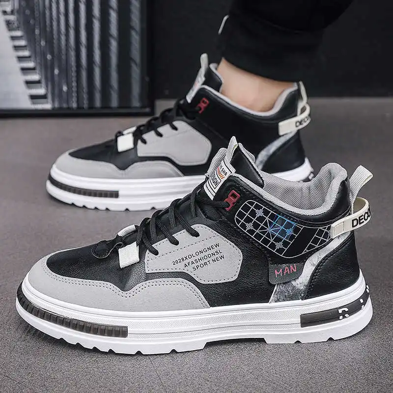 Anti-skid Size 46 Brown Boot Woman Character Sneakers Shoes Sneakers High Cut Sports Exerciser Popular Goods Super Offers