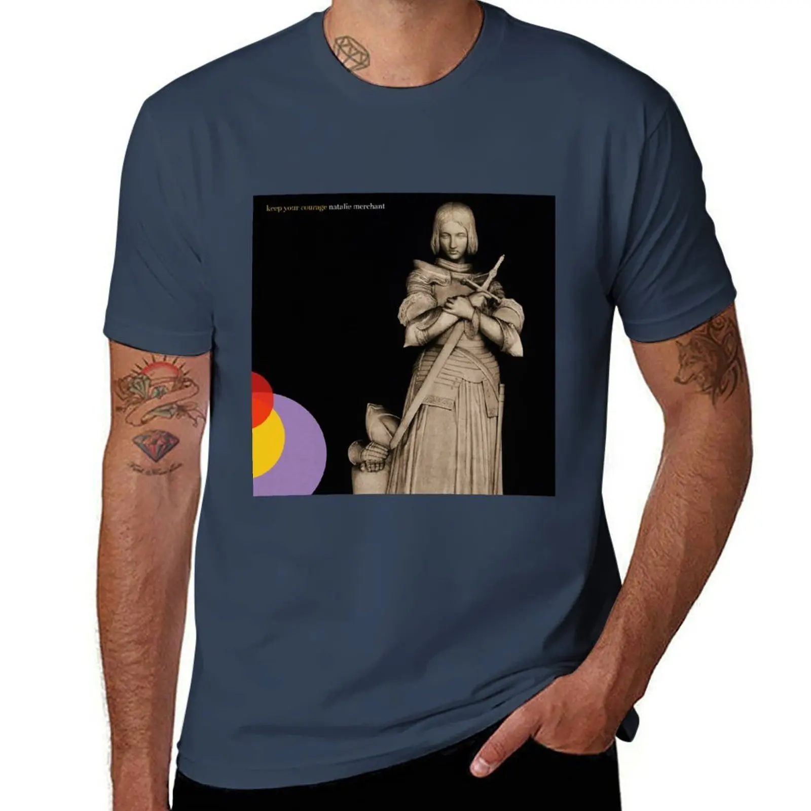 T-shirt Keep Natalie Your Courage Merchant, T-shirt pour les vacances d'été