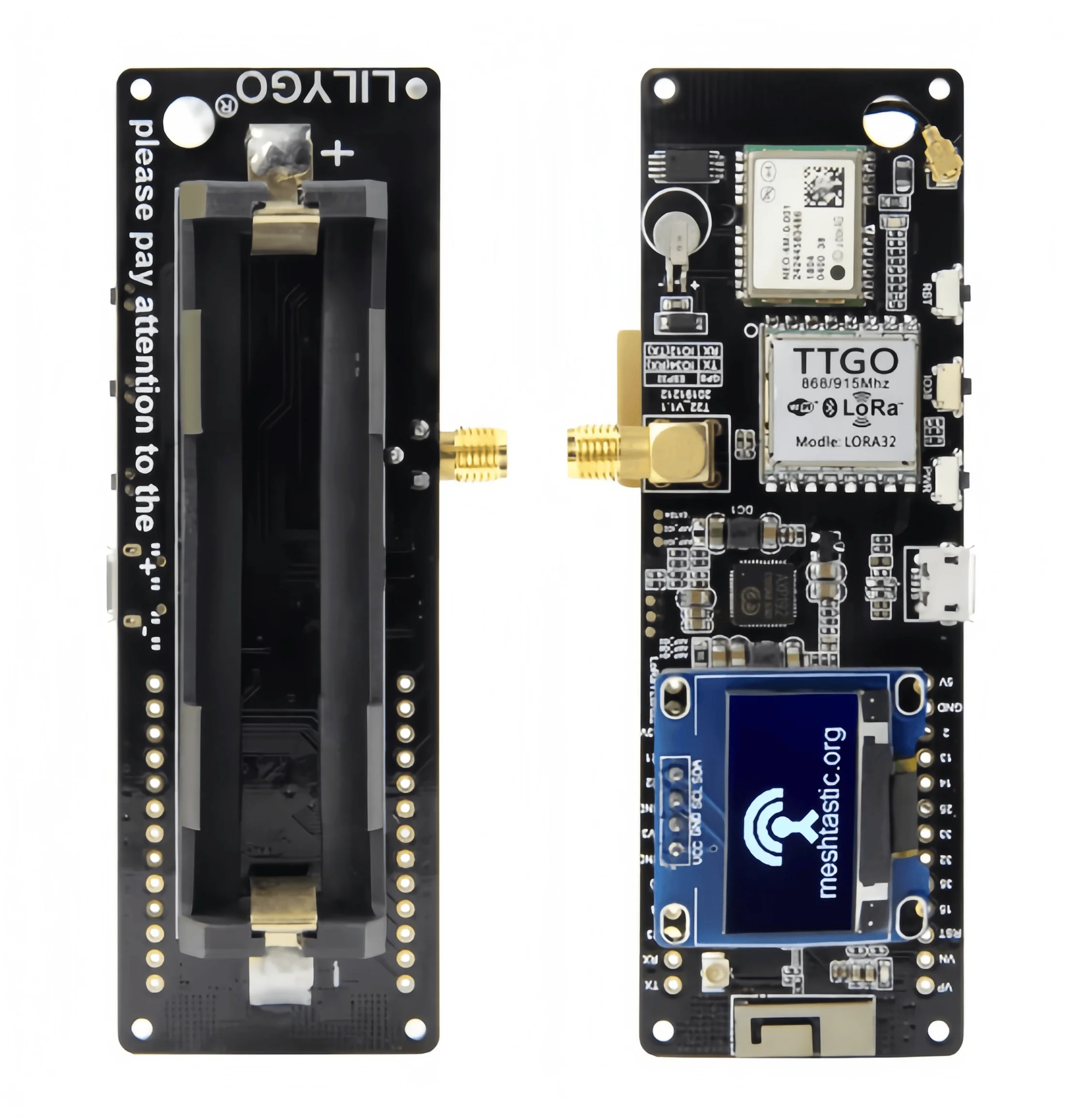 

ЛИЛИГО ® Плата для разработки Meshtastic T-Beam V1.2 ESP32 LoRa GPS WiFi и Bluetooth