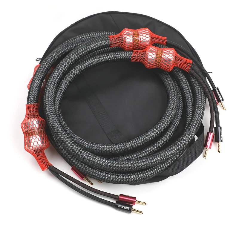 

3040 hifi speaker cable 7N OFC 10AWG audio connection cable