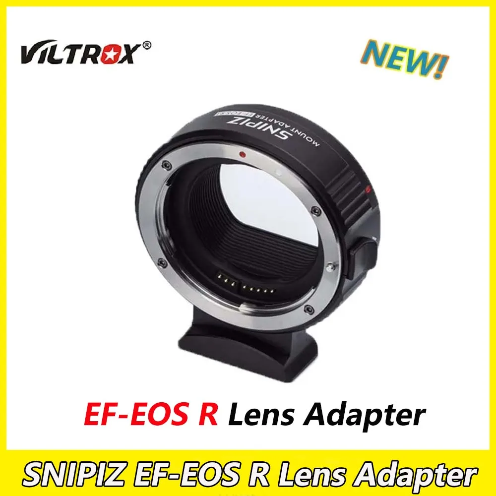 

Viltrox SNIPIZ EF-EOS R Lens Adapter Full Frame Auto Focus Ring For Canon EF EF-S Lens to R Mount Camera EOS R RP R3 R5 R50 R6