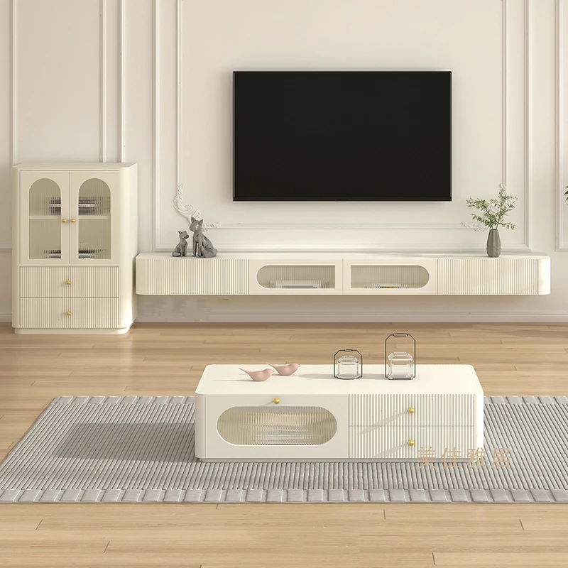 

Classic Luxury Tv Stands With Drawers White Wall Mount Modern Tv Stands French Glamour Mueble Salón Tv Living Room Furniture