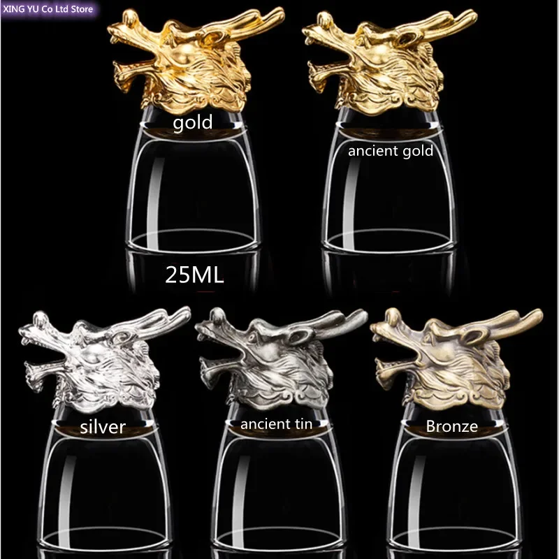 Zodiac Signs Wine Glass Set Household Wine Dispenser Flagon Shot Glass Bar Sets Chinese European Style Tableware Beautiful Gift