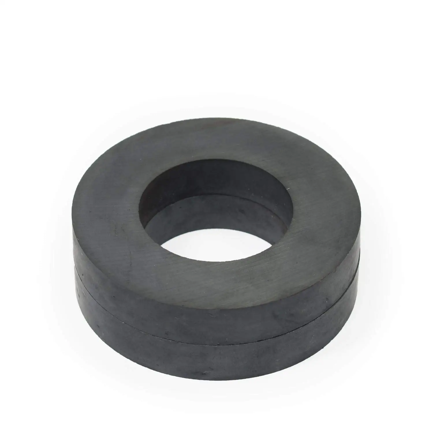 Aimant rond en ferrite pour utilisation sur l\'artisanat de réfrigérateur, anneau en céramique, grade 8, 45x8x22mm, 1 pièce, 2 pièces, 5 pièces