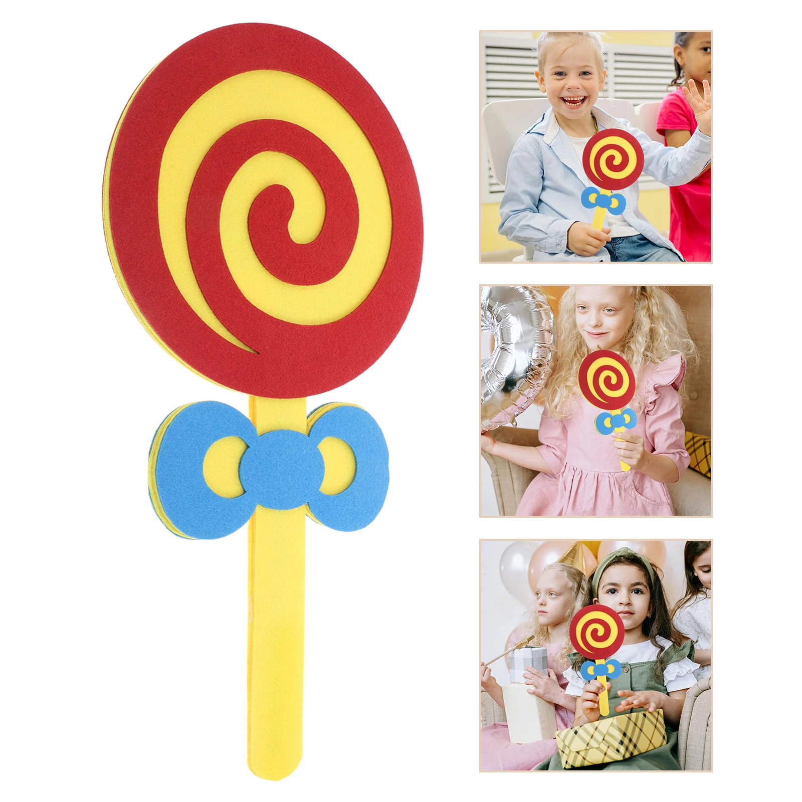 

Large 18 Cm Lollipop Props For Dance Performance Party Candy Decoration Fake Lollipop Photo Booth Props Shower