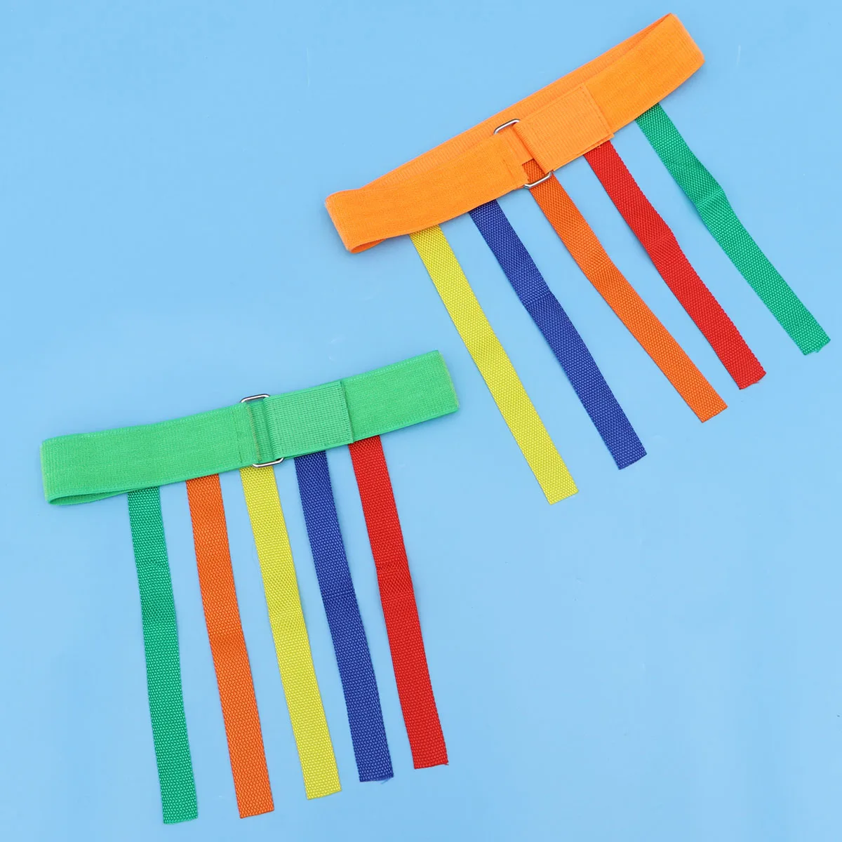 

2 Pcs Tail-pulling Game Belt Kids Toys Educational Puzzle Kindergarten Outdoor Tails Child