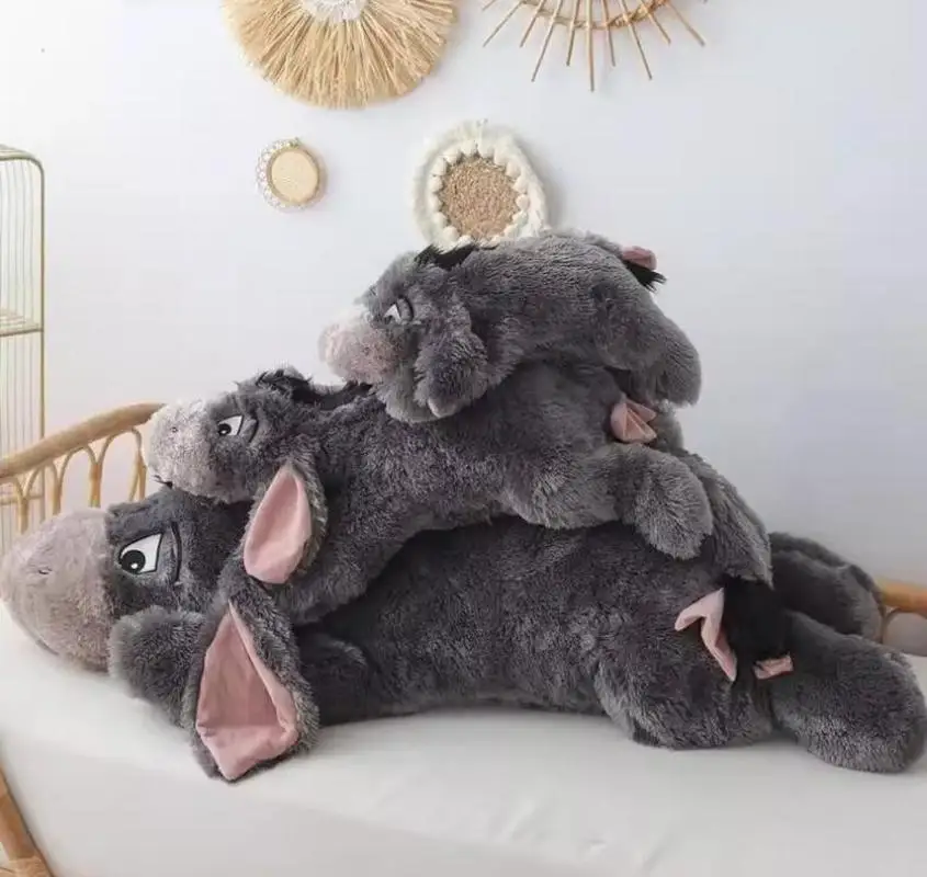 Pluszowe zabawki Disney Kubuś Puchatek Smutny Eeyore Miękkie pluszaki Poduszki Ozdoby Kawaii Prezenty dla dzieci