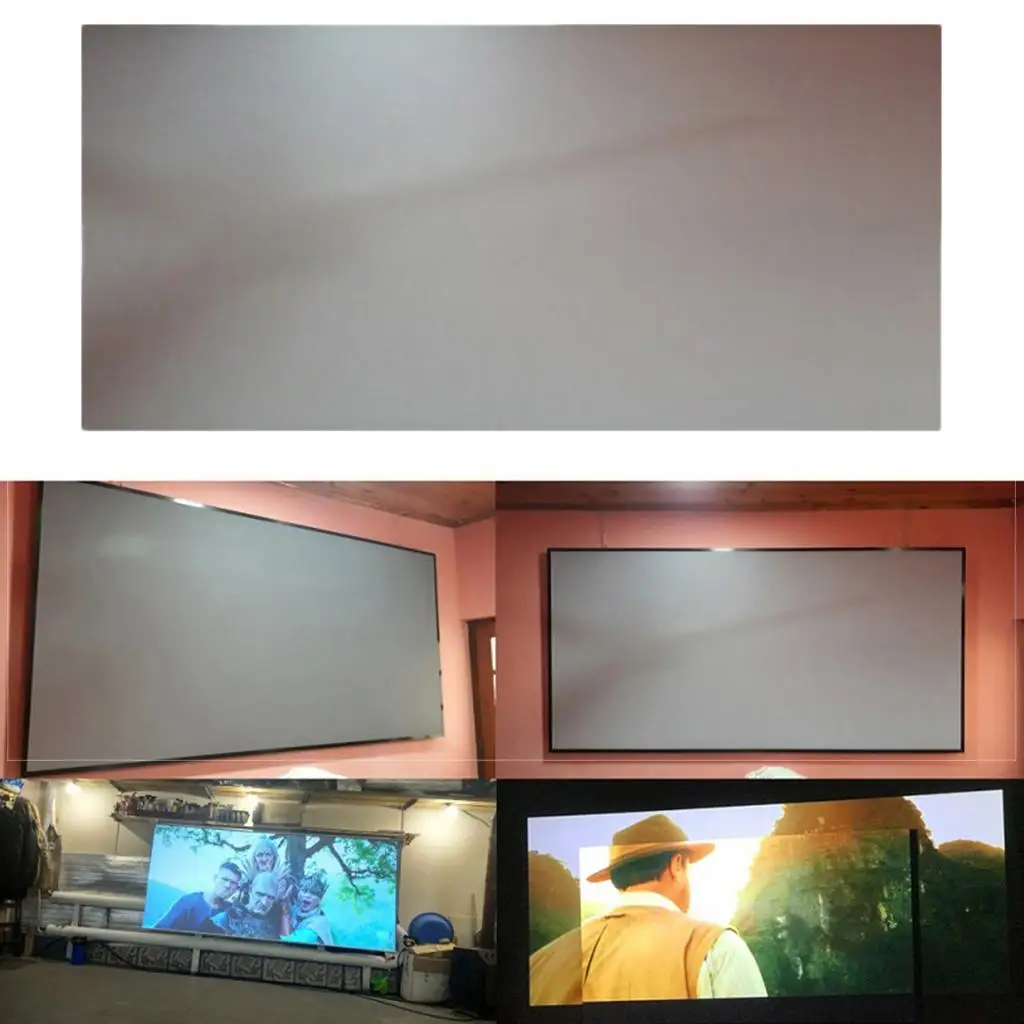 

Easy to Use Projector Screen for Conference Church Sided Projection