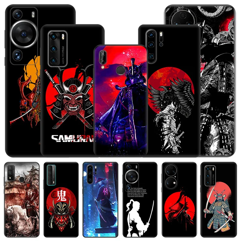 Phone Case For Motorola G200 One Fusion G30 G31 Huawei P20 P30 P40 Lite P-Smart Z iphone6 Super Samurai Matte Soft Cover