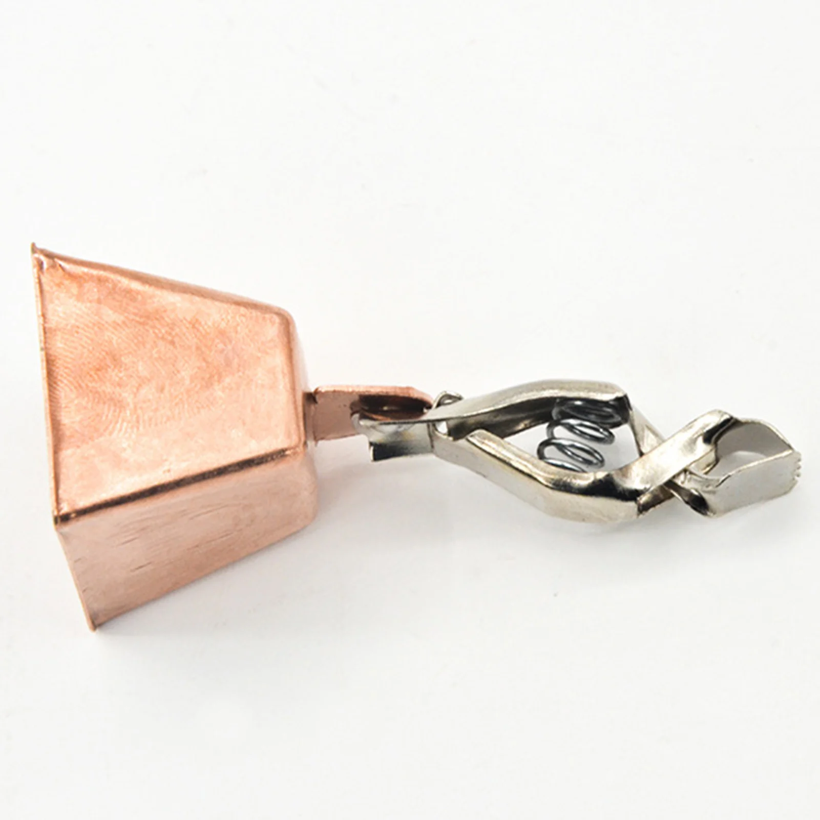 Fishing Bell Alarm Stainless Steel Bite Alert with Copper Finish for Casting Rod Loud Sound Fishing Accessories view 3