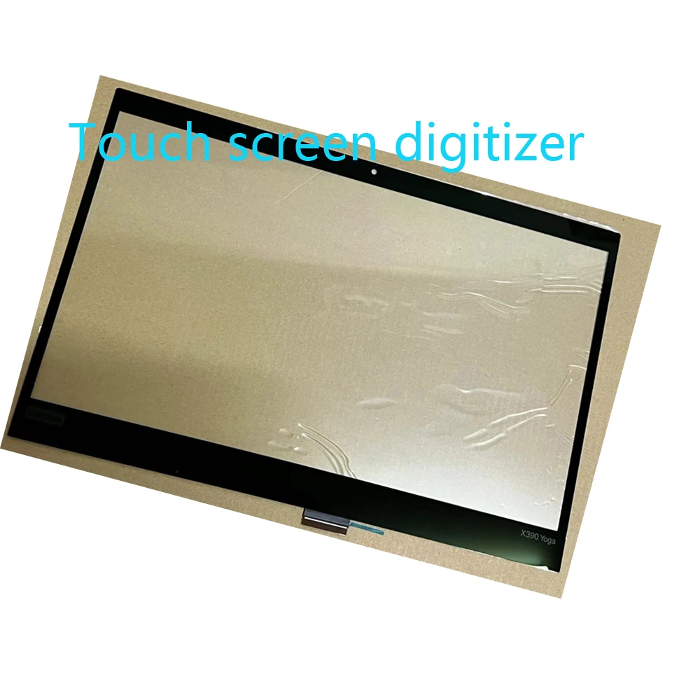 Vidrio de 13,3 pulgadas para Lenovo Thinkpad X390 Yoga Touch, Panel de pantalla de cristal digitalizador, repuesto flexible FP-ST133SN077AKF-02X, no LCD