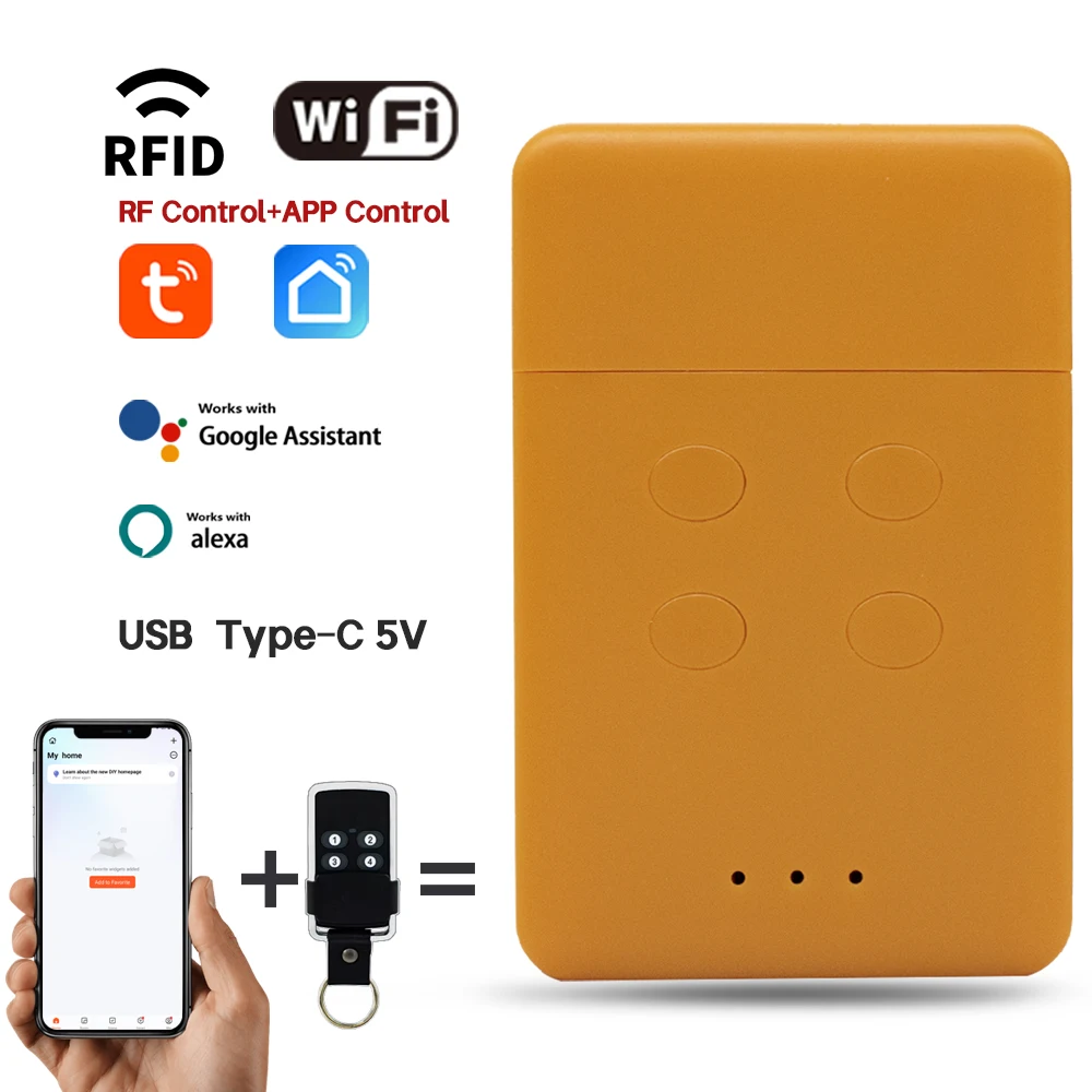 

Новые стили WISNIOWSKI Tuya Wi-Fi устройство открывания гаражных ворот замена пульта дистанционного управления WISNIOWSKI функция общего доступа Alexa Google Home