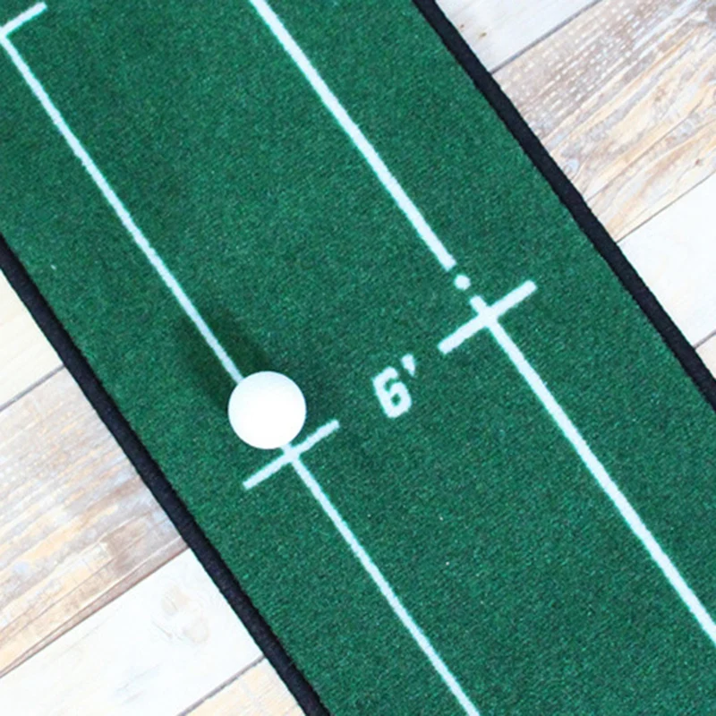 Golf Carpet Putting Mat Thick Practice Putting Rug For Indoor Home Office Golf Practice Grass Mat Golf Training