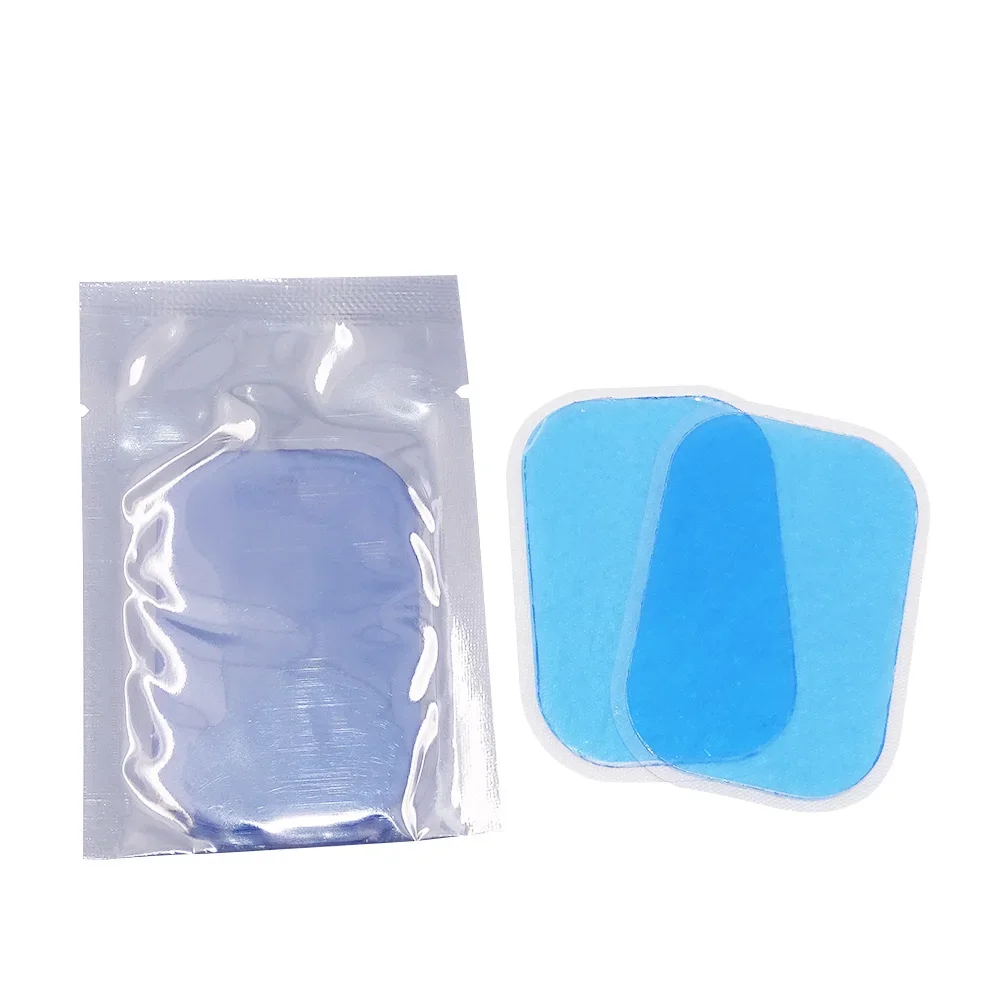 10-50PCS Gel Pads For EMS Trainer Abdominal Gel Stickers Fitness Hydrogel For Abdomen Muscle Stimulator Slimming Massage Machine