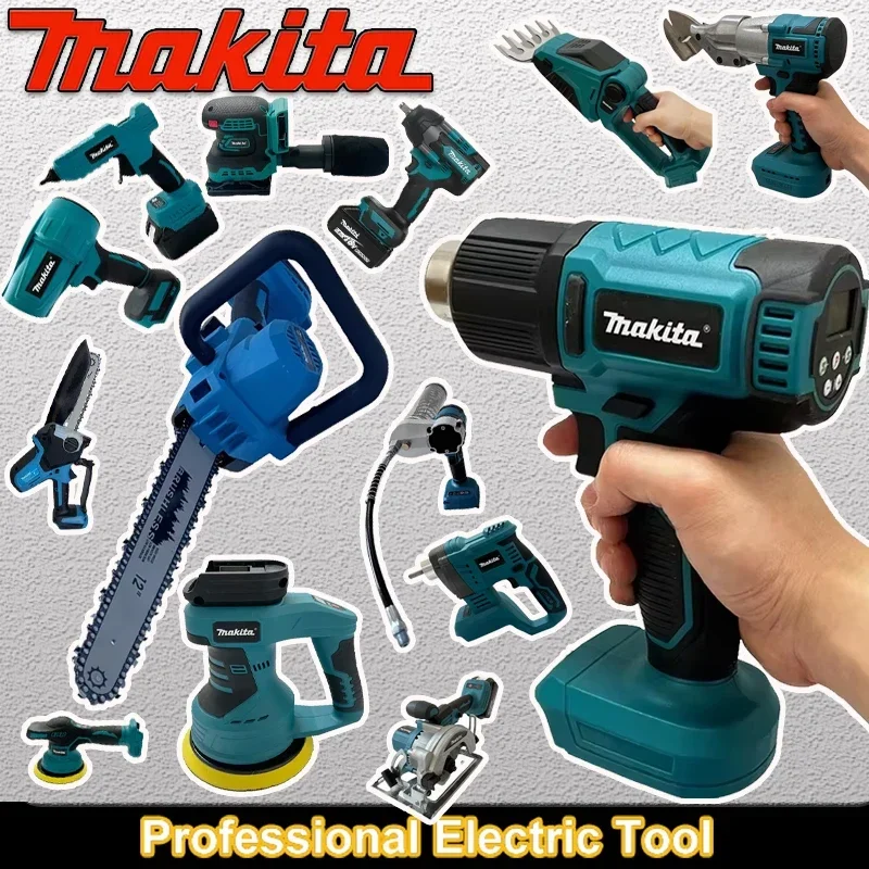 

Оптовая продажа инструментов Makita: беспроводной термофен, ручной тепловой пистолет, электрическая сабельная пила, портативная пила, электроинструменты