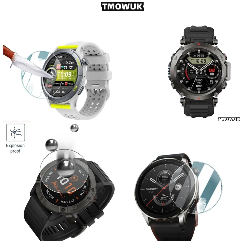

For Amazfit GTR Cheetah Pro Balance 2 Falcon - Fingerprint-Free Easy Clean Surface