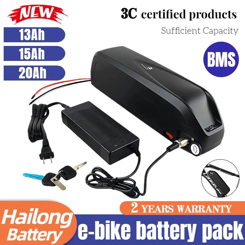 

21700 Electric bicycle Battery 48V 20AH 52V ebike Battery 36V Hailong 40A BMS 350W 500W 750W 1000W 1500W Cell BBS02 BBS03 BBSHD