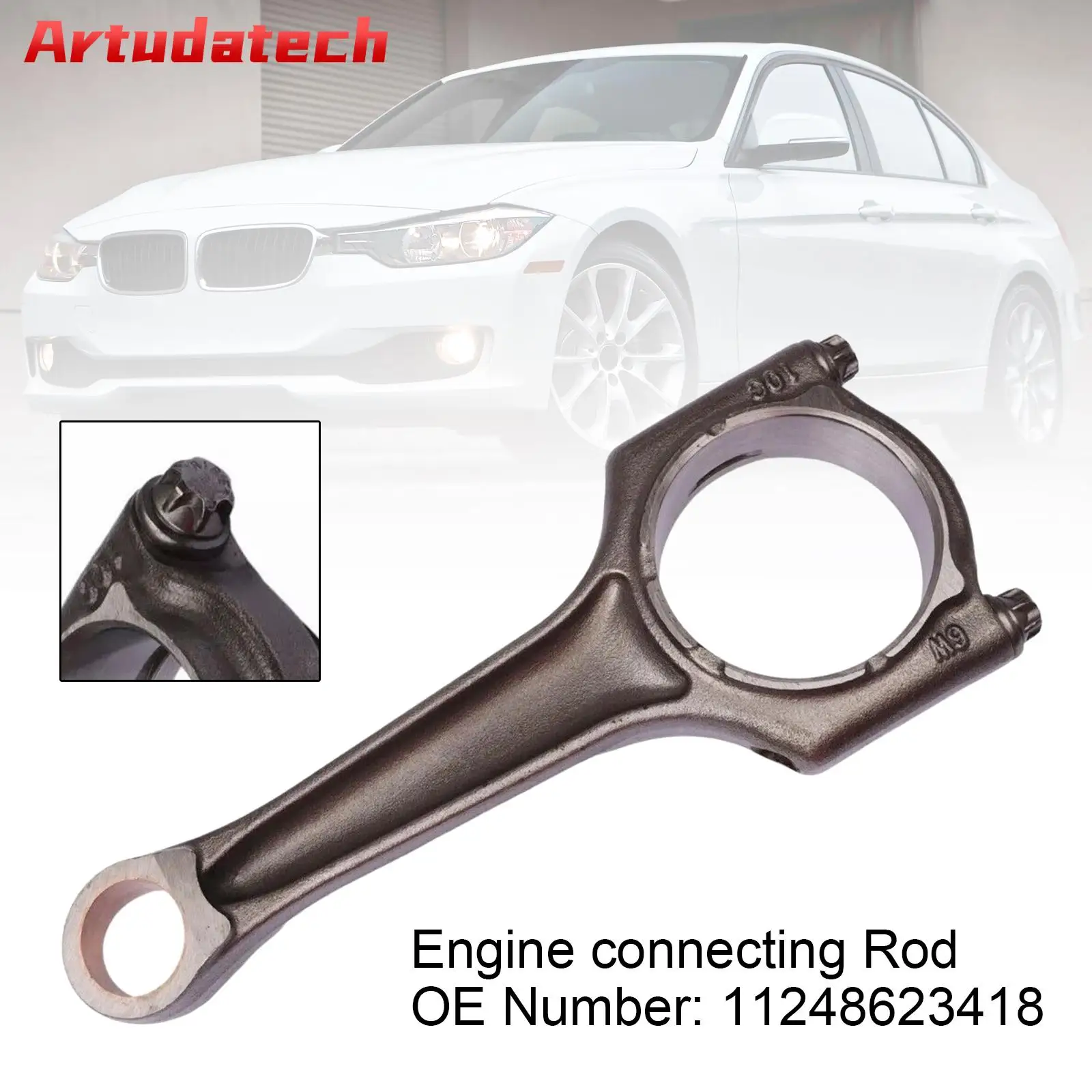

Artudatech Engine Connecting Rod 11248623418 For BMW B46 B48 Mini F30 G20 G30 330i 2.0L
