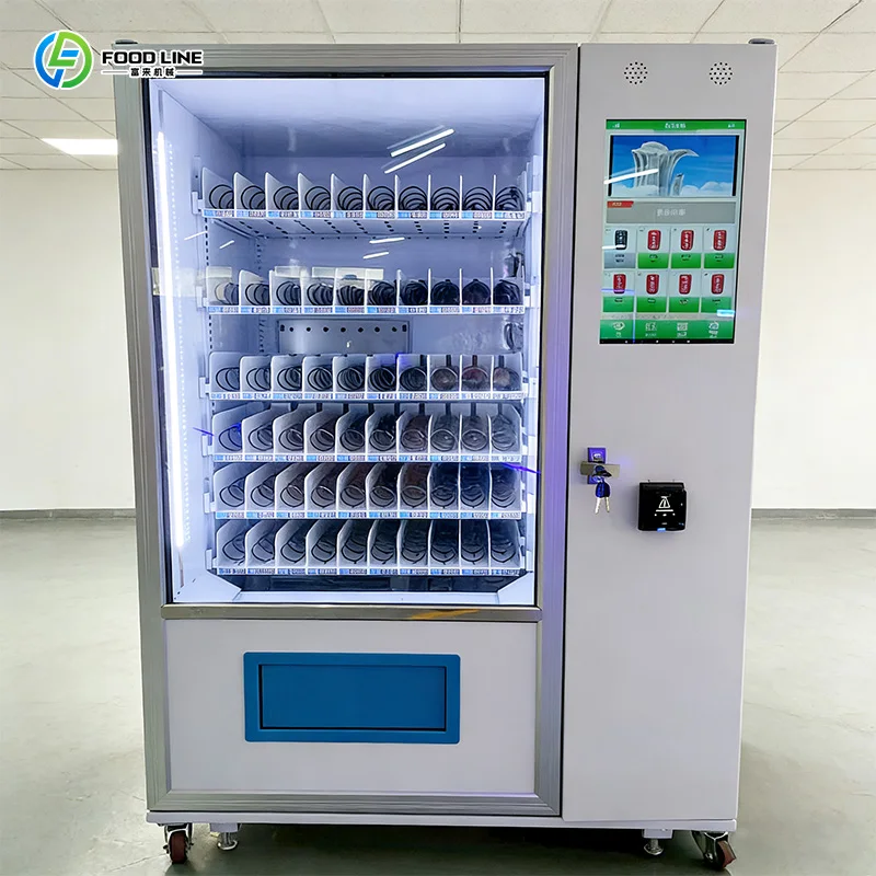 

Коммерческий вендинговый автомат с системой охлаждения для свежих замороженных напитков, умный автоматический вендинговый аппарат для продажи