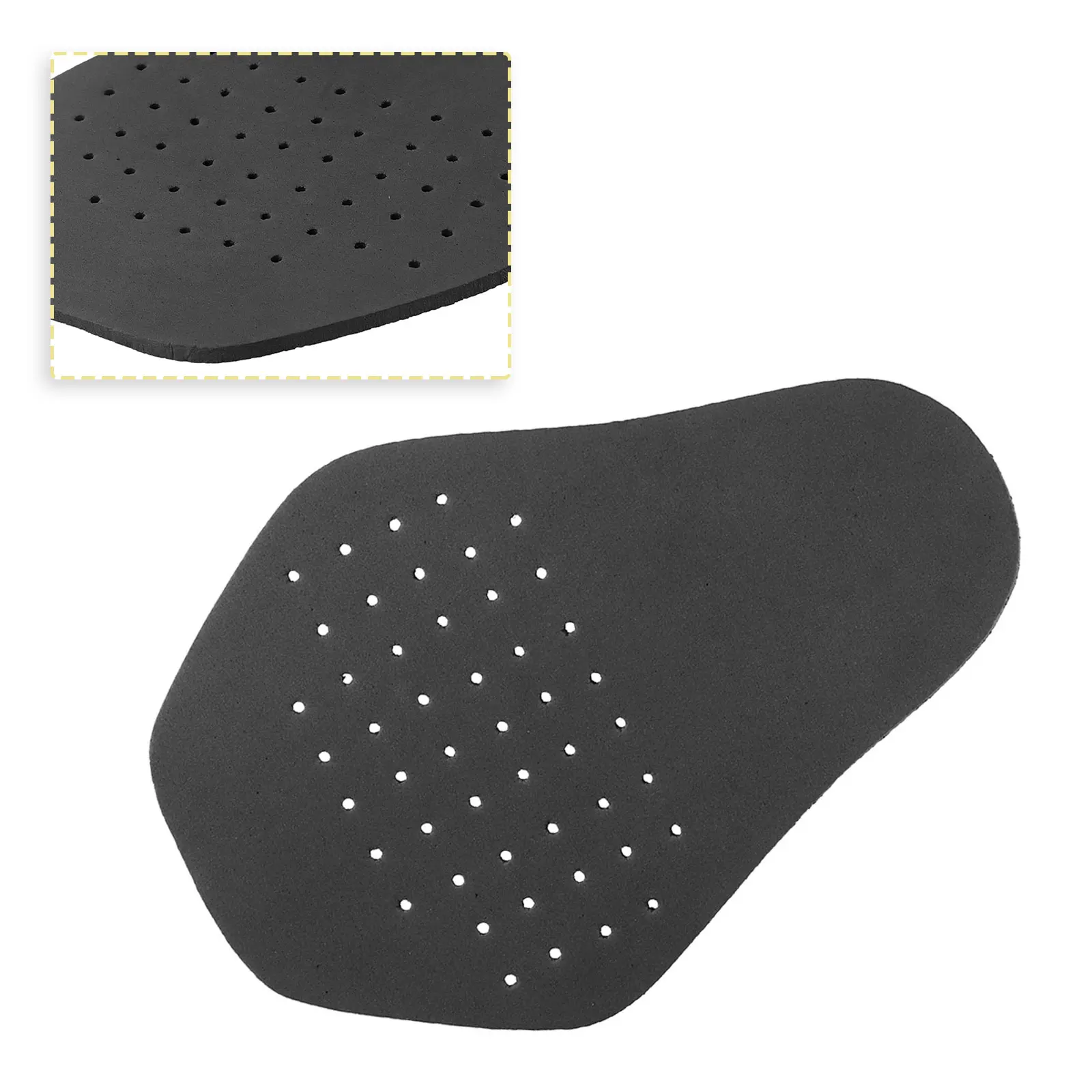 

EVA Motorcycle Jacket Insert Back Protector for Riding Skiing Skating - Lightweight Flexible Shock Absorption - Fits Men & Women