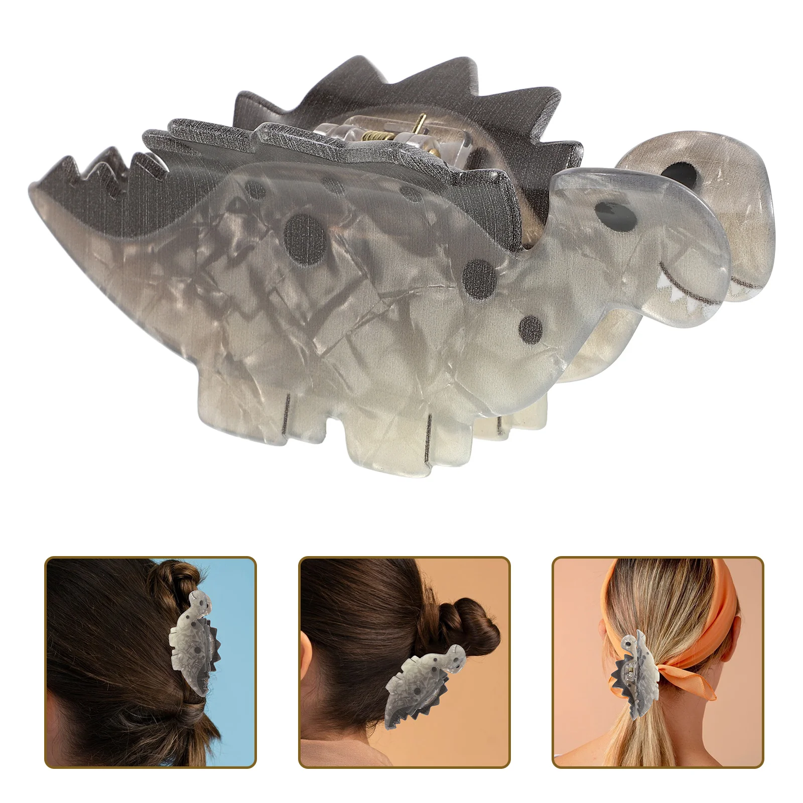 

Cute Dinosaur Claw Clip Small Cartoon Animal For Women Fun Claw Clips Secure Hold Styling Accessories For Daily Party Wedding