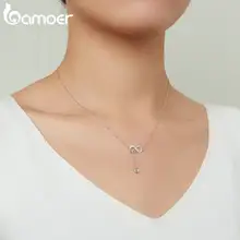 925 Silver Infinity Love Pendant Necklace #4