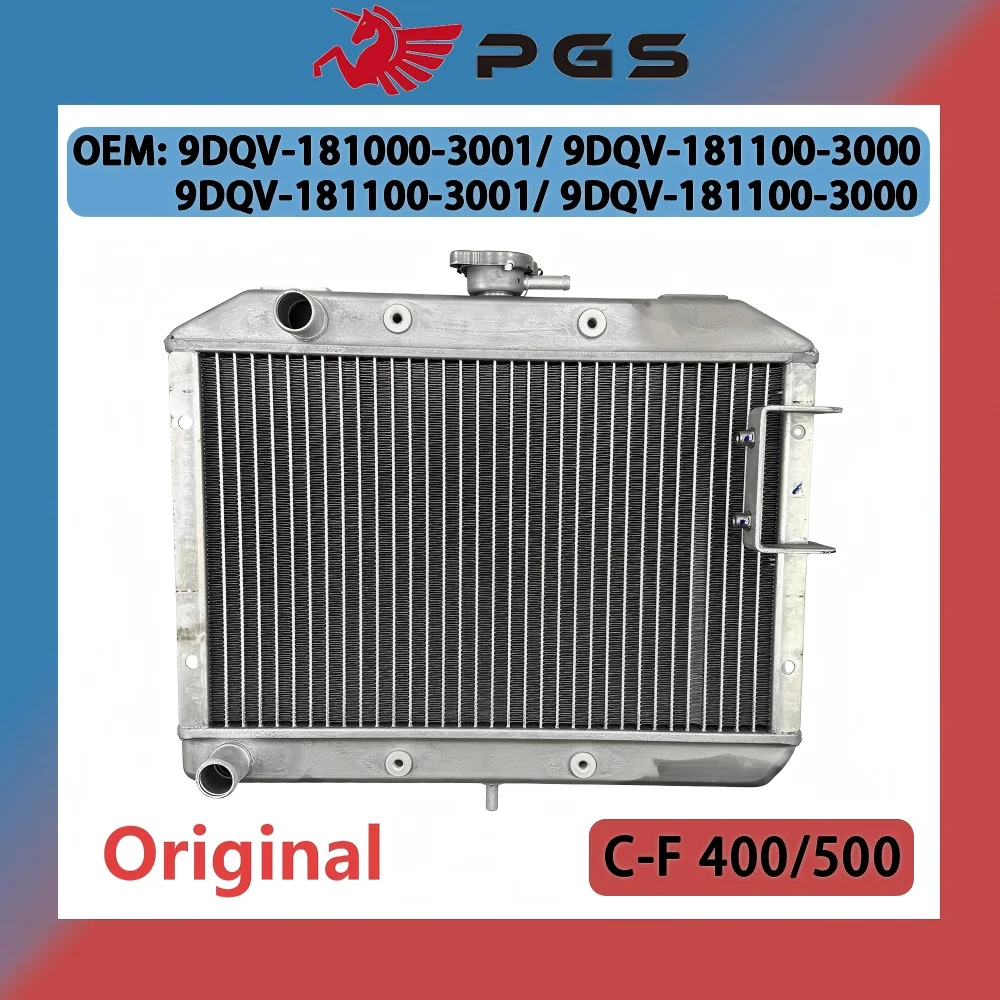 Original Water Radiator Cooling machine For CF 400 500 9DQV-181000-3001 9DQV-181100-3000 9DQV-181100-3001 9DQV-181100-3000