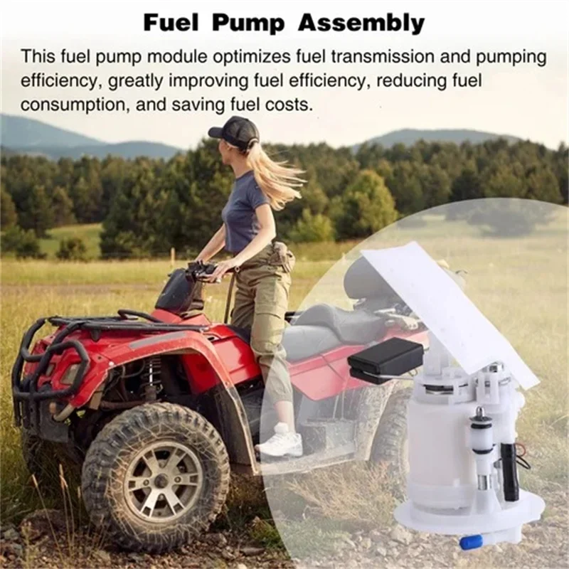 Conjunto de bomba de combustível FPF EFI BB5-13907-00 compatível para Yamaha Kodiak 2018-23