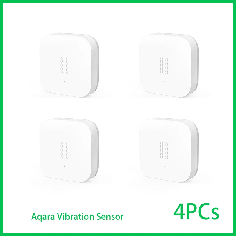 Aqara draadloze minischakelaar Zigbee-sensorverbinding Slimme afstandsbediening Eén toetsbedieningsknop Beveiliging Werk voor Mi Home APP Homekit