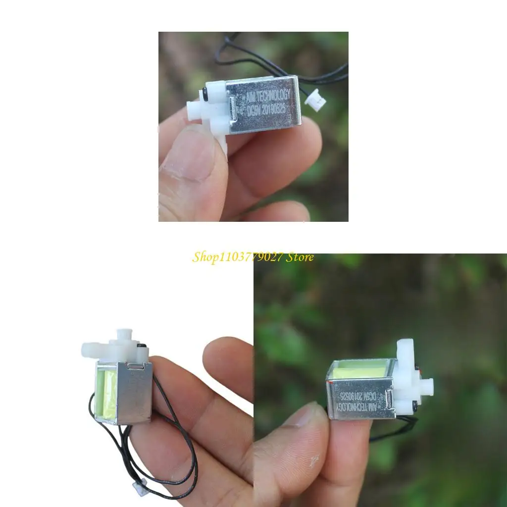 

5 В нормально открытые маленькие электрические электромагнитные клапаны 2-ходовые электромагнитные клапаны электрически управляемые воздушные клапаны переключатели