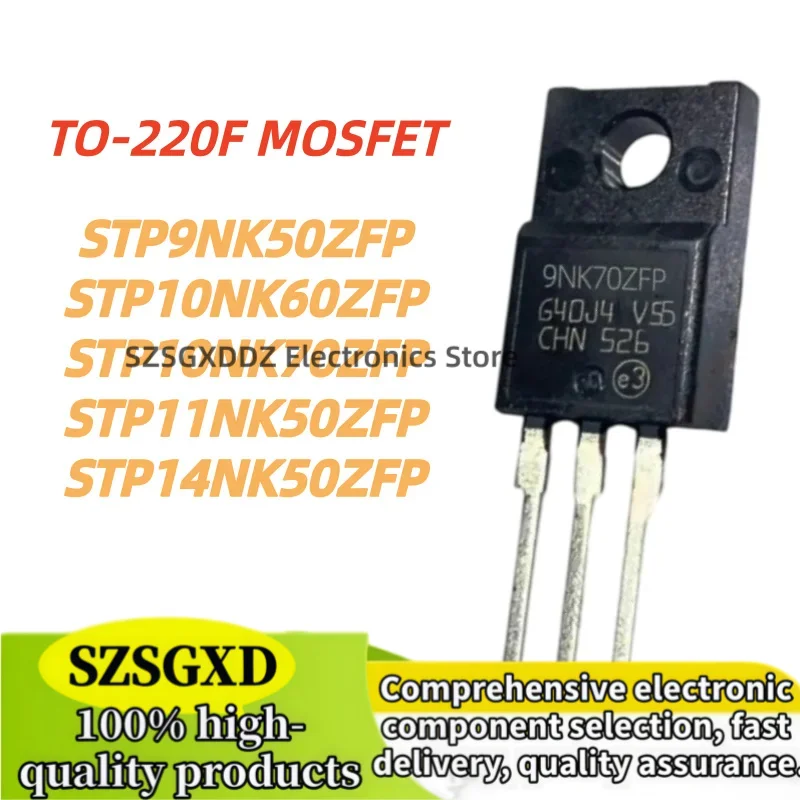 10pcs New P9NK50ZFP P10NK60ZFP P10NK70ZFP P11NK50ZFP P14NK50ZFP STP9NK50ZFP STP10NK60ZFP STP10NK70ZFP STP11NK50ZFP STP14NK50ZFP