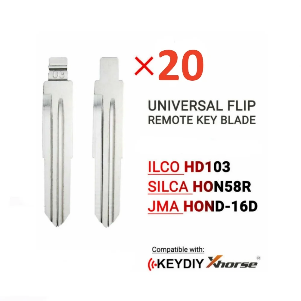 

10/20 шт. HD103 HOND-16D лезвие для ключей # HON58R для Honda Accord Mileage Haval Old Civic Buick Triumph Chevrolet Aveo 03