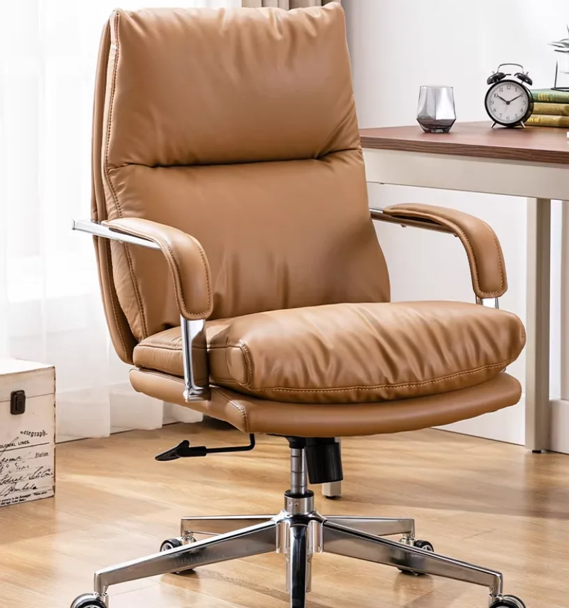 Office chair lunch break staff chair swivel chair computer air comfortable sedentary desk  girls bedroom