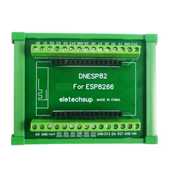 WIFI NodeMcu Lua ESP8266 Wifi GPIO DIN Rail 3.96 PinBoard Box Expansion Board for Arduiuo Ethernet PLC