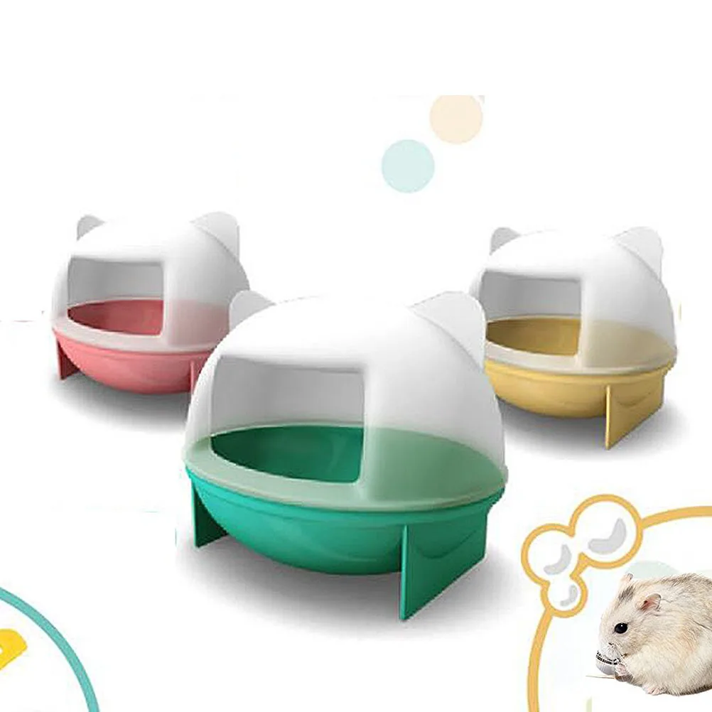 

Cat Egg Small Animal House Durable Small Animal Bathroom Eco Material Easy Pet Hamster Bathroom Accessories
