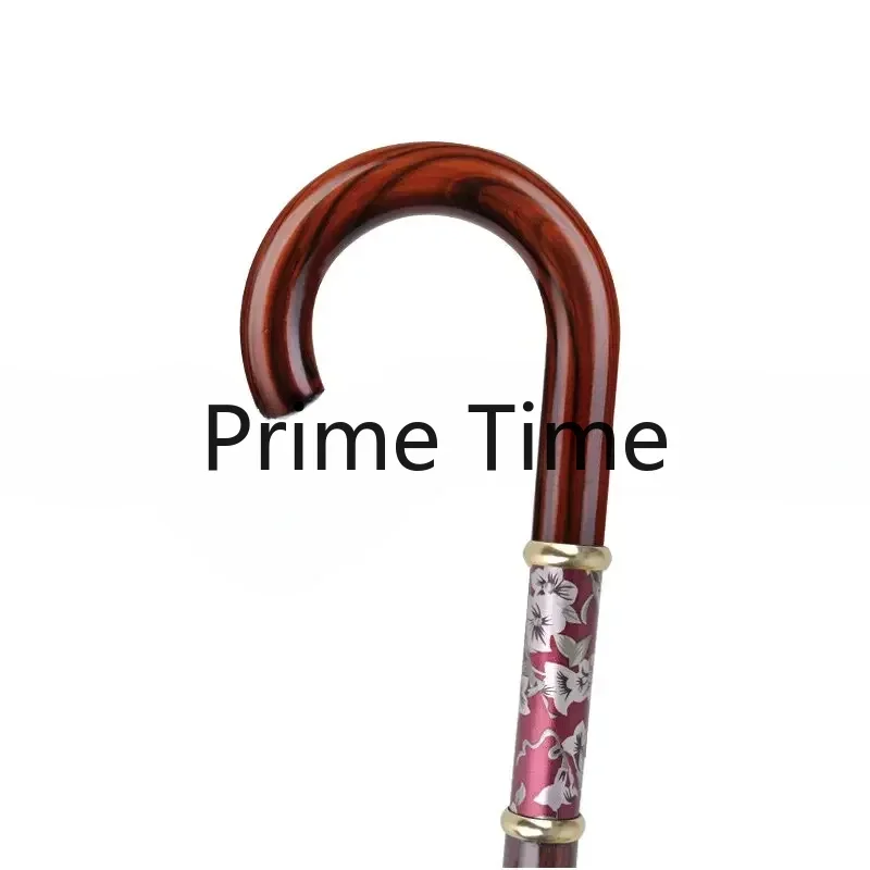 Walking Stick for the Elderly Imported Solid Wood Gentleman Cane Classic Stick Crutch Gift