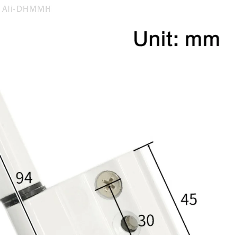 1/2Sets High-quality Insulated Broken Bridge Folding Hinge Aluminum Alloy Door And Window Hinge Furniture Hardware Accessories