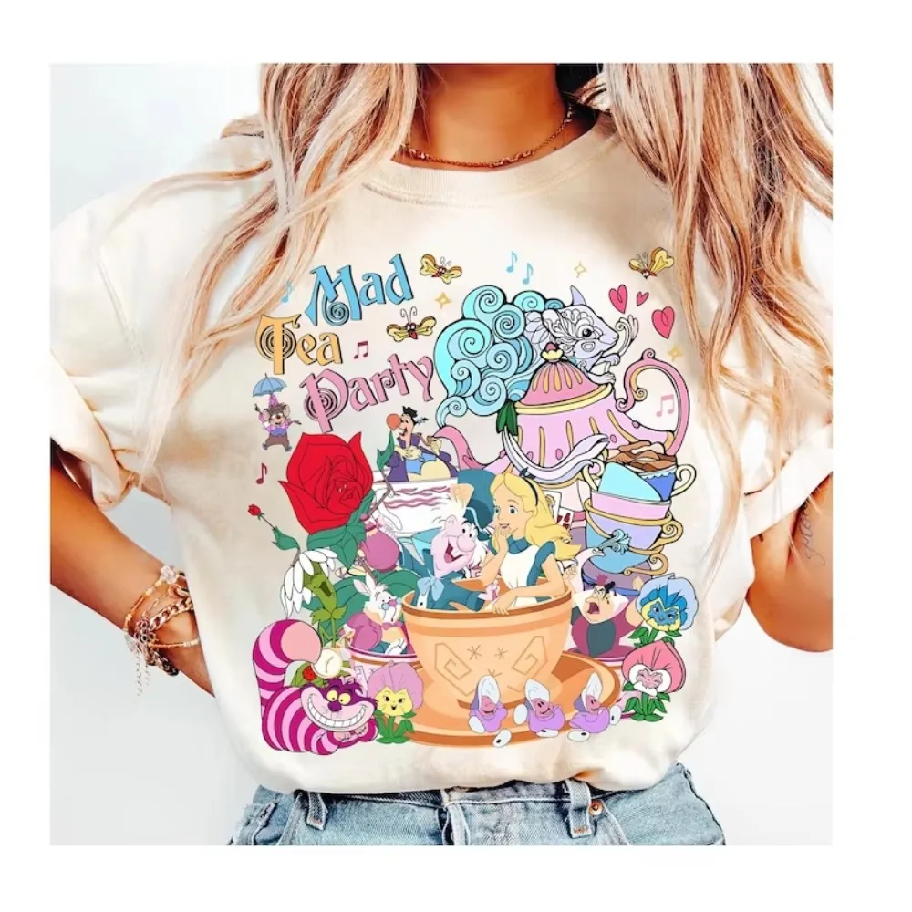 ديزني جميلة المرأة والوحش الأسرة تي شيرت حسناء الوحش مدام بوتس و Lumiere حسناء مبدع روز الوحش القلعة الرجال النساء #1