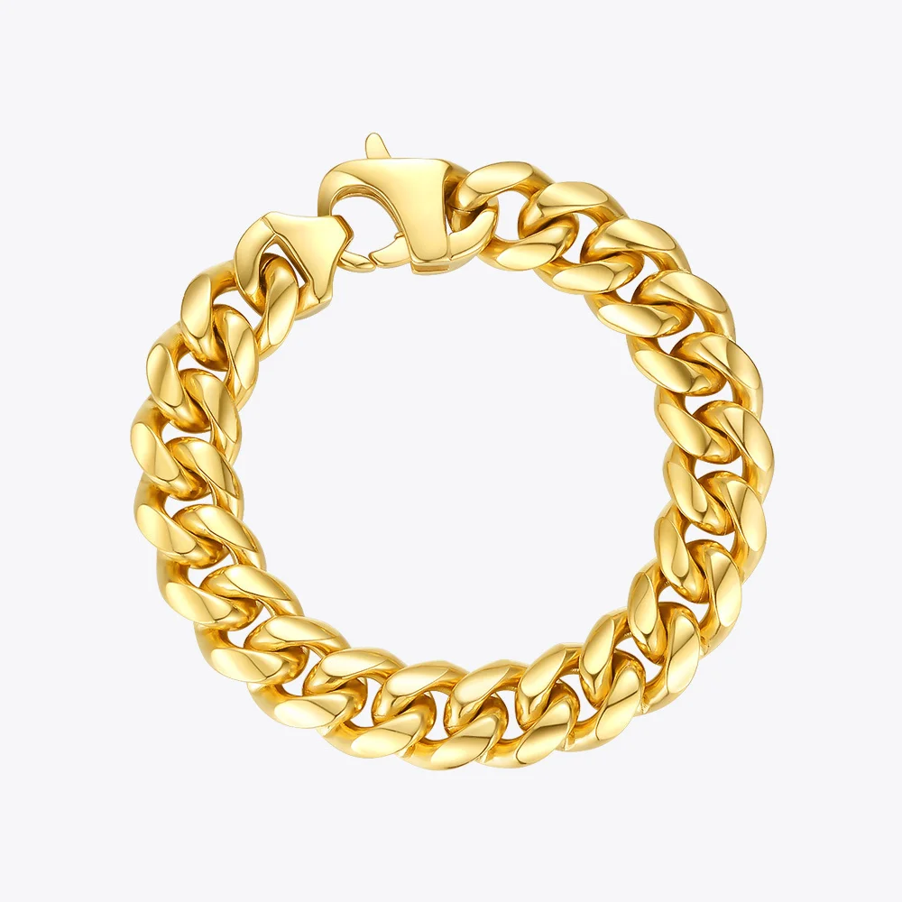 ENFASHION Punk Chunky Bracelets Bangles For Women Statement Thick Link Chain Bracelet 2020 Party Fashion Jewelry Pulseras B2156