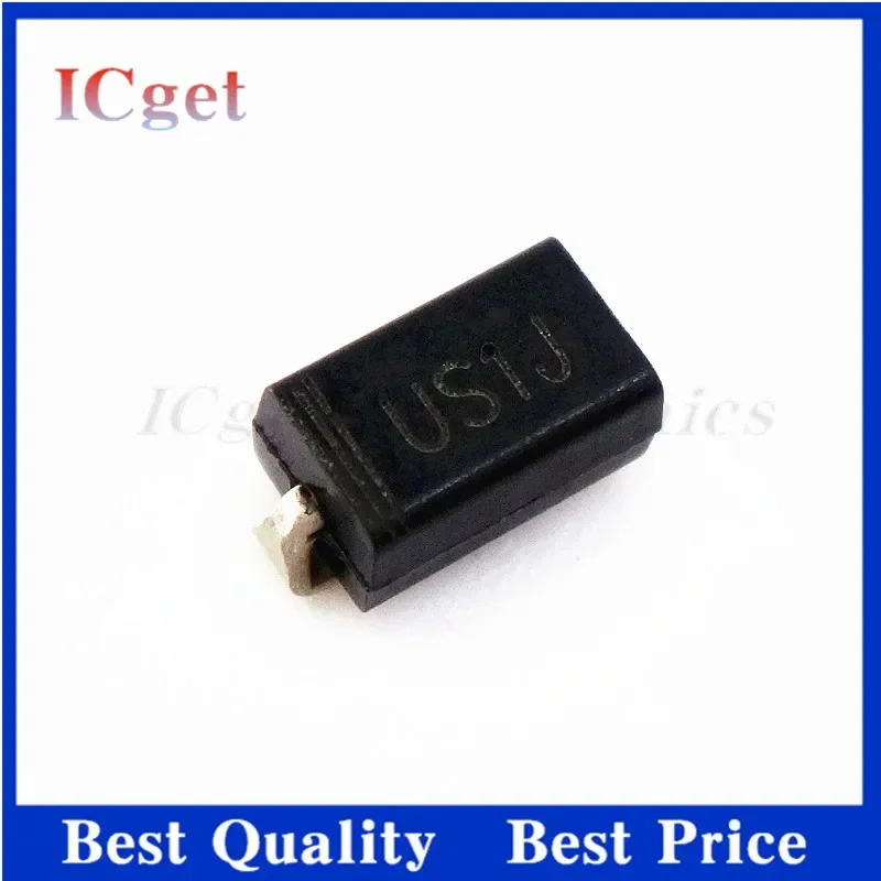 100PCS US1D US1J US1K US1M US2M SMA HER103 HER107 HER207 UF4005 UF4006 SMD 1A 2A 600V 800V 1000V Rectifier Diode New