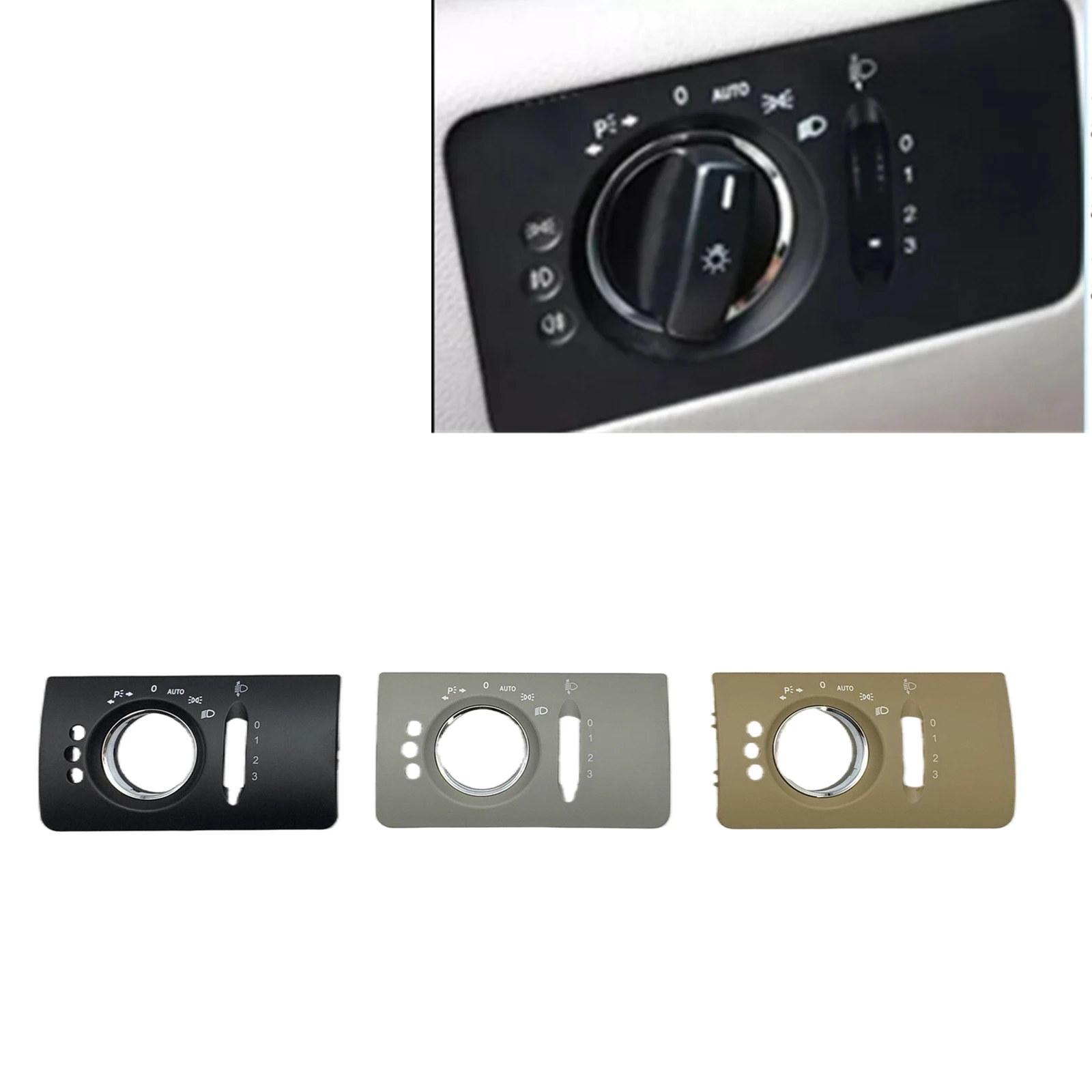 Für Mercedes-Benz ML GL Klasse W164 2005-2011 Innen Scheinwerfer Scheinwerfer Front Kopf Licht Lampe Einstellen Schalter taste Panel Abdeckung